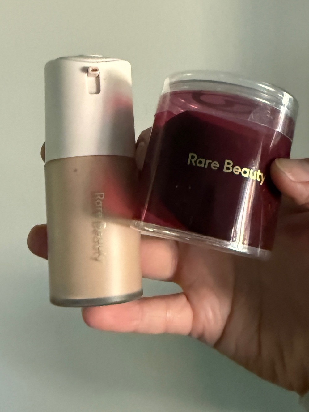 Rare Beauty Foundation Shade 9 + Sponge Bundle